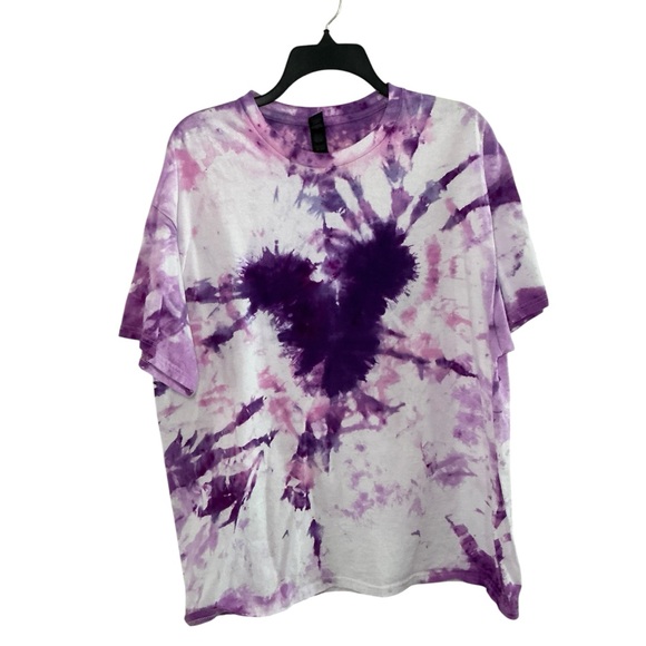 Purple Tie-Dye Micky Mouse T-Shirt - Picture 1 of 4